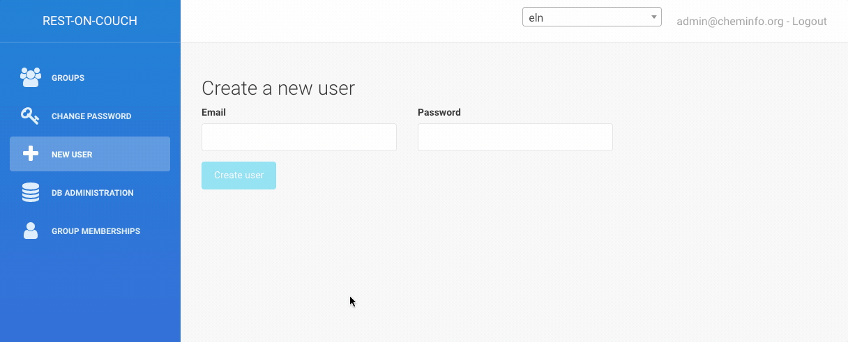 Create a user account
