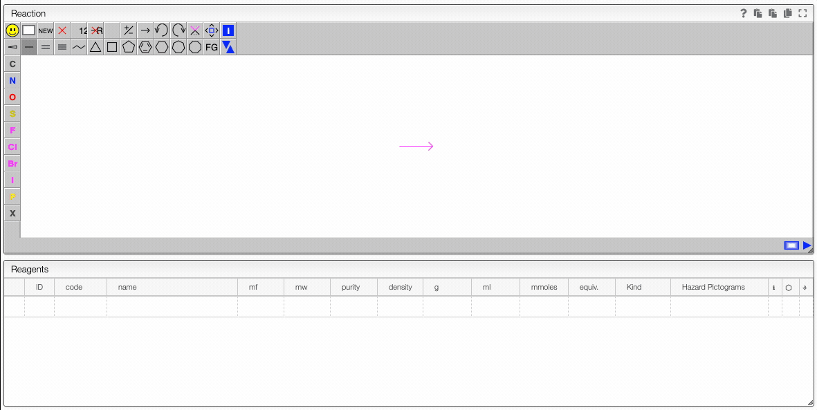 reaction lookup