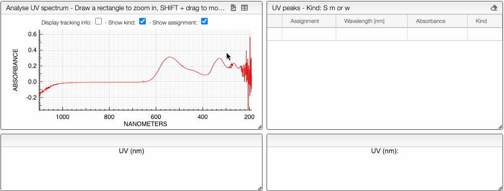 peak picking