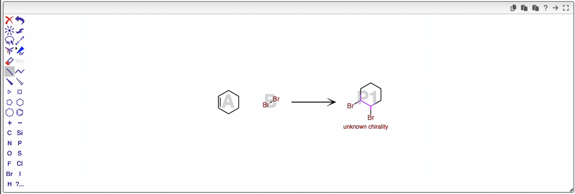 Dealing with enhanced stereochemistry